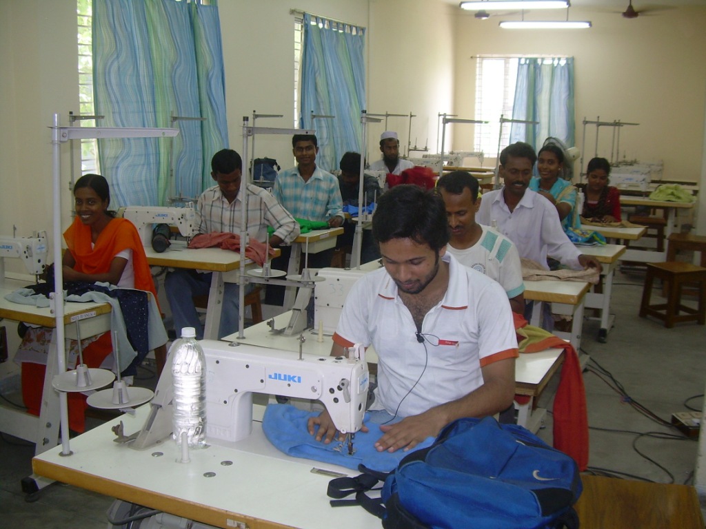 Well-equipped training facilities provided through ATDC, Kolkata for imparting vocational training