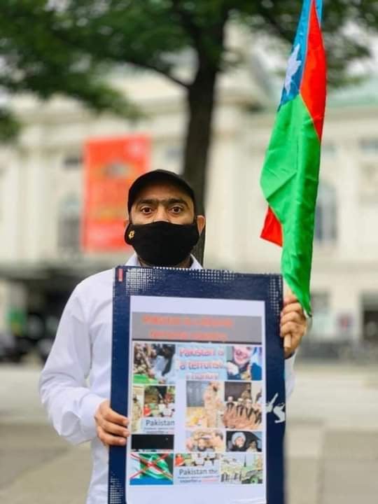 People of Balochistan held a demonstration in Hamburg City in Germany against Baloch Genocide by Pakistan - Photo 1