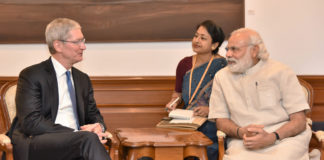 Apple CEO Cook Meets India PM Modi