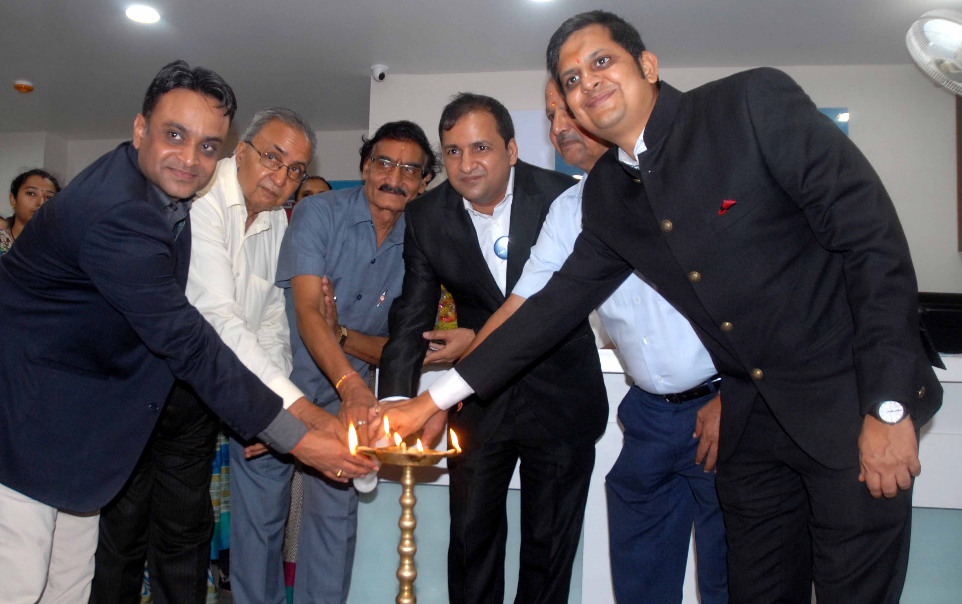 Lamp-lighting Ceremony At Apollo Clinic, Barrackpore