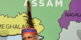 Prime Minister Narendra Modi at Shillong