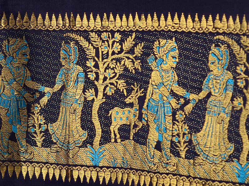 Baluchori Saree - Bengal Art in Textile