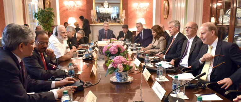 PM Modi With US Think Tank