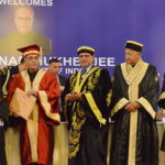 The President, Shri Pranab Mukherjee presented the Merit Certificates to the students, at the Golden Jubilee Convocation of the Indira Gandhi Medical College, at Shimla, Himachal Pradesh on June 03, 2016. The Governor of Himachal Pradesh, Shri Acharya Devvrat and the Chief Minister of Himachal Pradesh, Shri Virbhadra Singh are also seen.