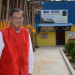 Padmabhusan Dr. Bindeshwar’s Pathak at the Rural Water Supply Project in North 24 Parganas.