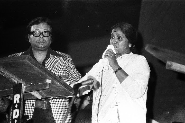 R D Burman and Asha Bhosle