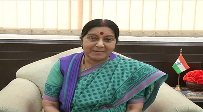 Sushma Swaraj - External Affairs Minister