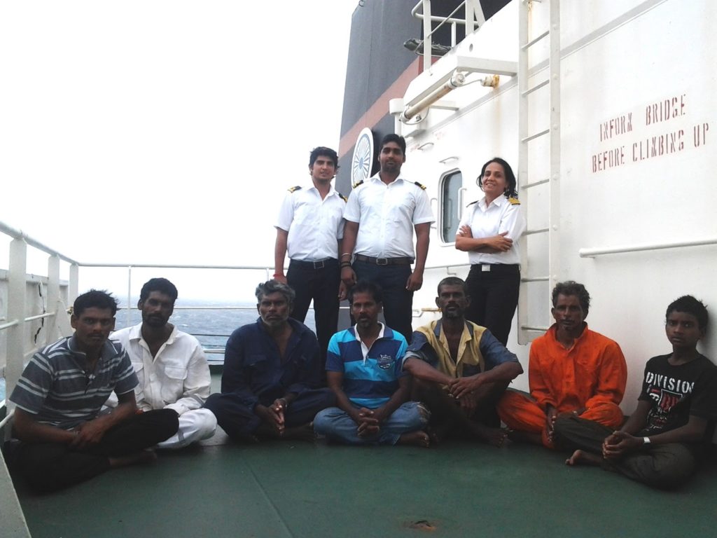 Captain Radhika Menon - Fishermen of Odhisha Rescued