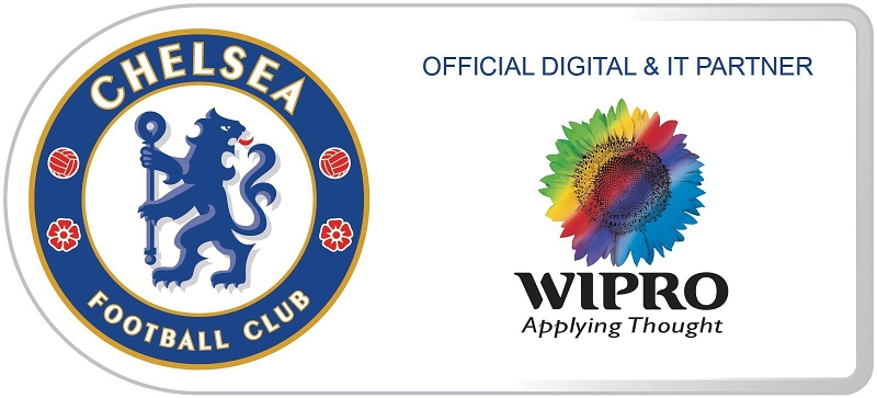 Chelsea Football Club-Wipro-LAND-CS6 Logo