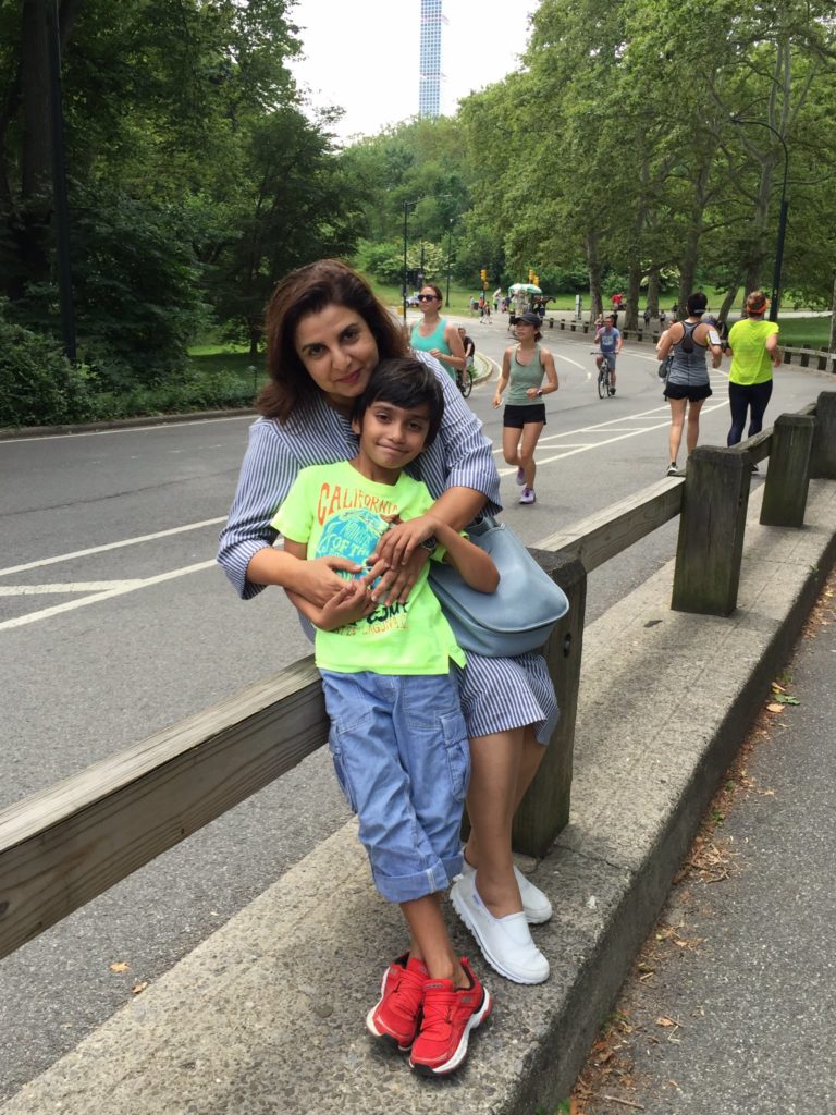 Farah Khan - New Your Central Park