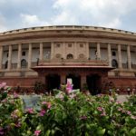 Parliament house in New Delhi