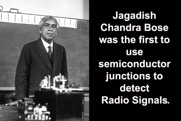 Jagadish Chandra Bose - India
