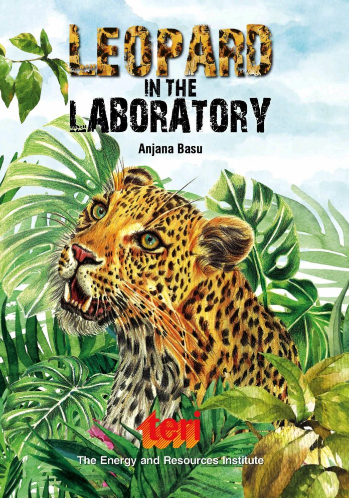 Book Cover of 'Leapord in the Laboratory'.