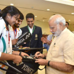 PM Modi – Rio Olympics Indian Team Autograph