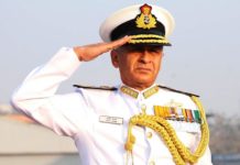 Admiral Sunil Lanba, Chief of the Naval Staff - Indian Navy