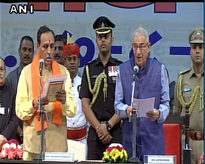 CM Vijay Rupani Oath Ceremony - Gujarat