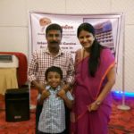 Agniva Sen With his father and Dr Nandini Gokulchandran, NeuroGen Brain and Spine Institute