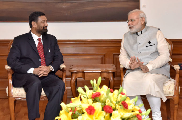 India Nepal Meeting - PM Modi with Nepal's Deputy PM