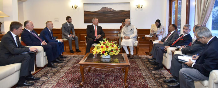 Indo Russia Meeting - PM Modi with Russian Deputy PM