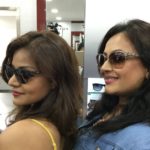 Sreelekha Mitra & Arunima Ghosh inaugurating a Lawrence & Mayo Tollygunge Store.
