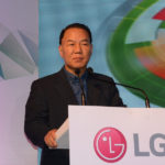 Ki Wan Kim, MD, LG India At LG Tech Show, Kolkata.