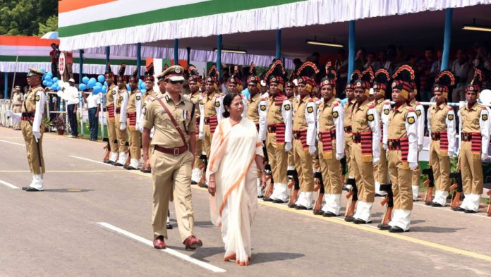 WB CM at Red Road - Independence Day Parade 1