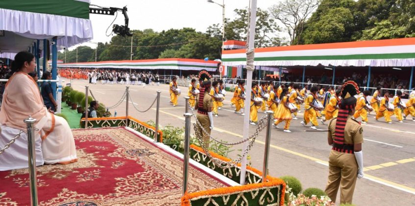 WB CM at Red Road - Independence Day Parade 3