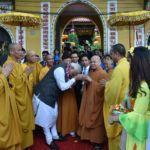 Prime Minister Modi - At Hanoi Pagoda