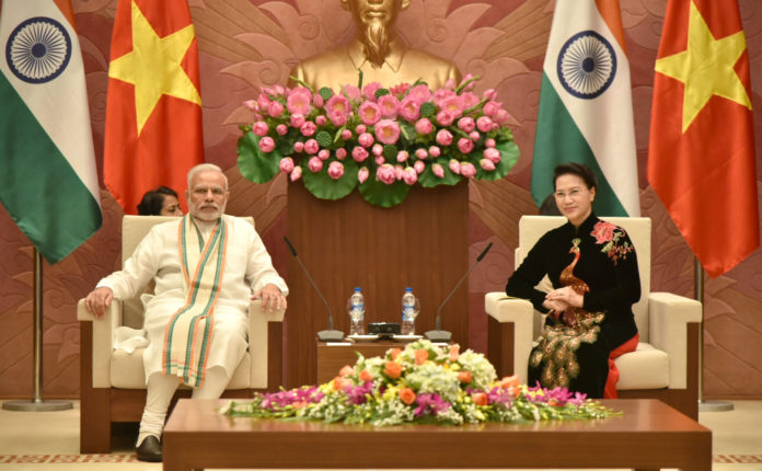 Prime Minister Modi - At Hanoi,Vietnam