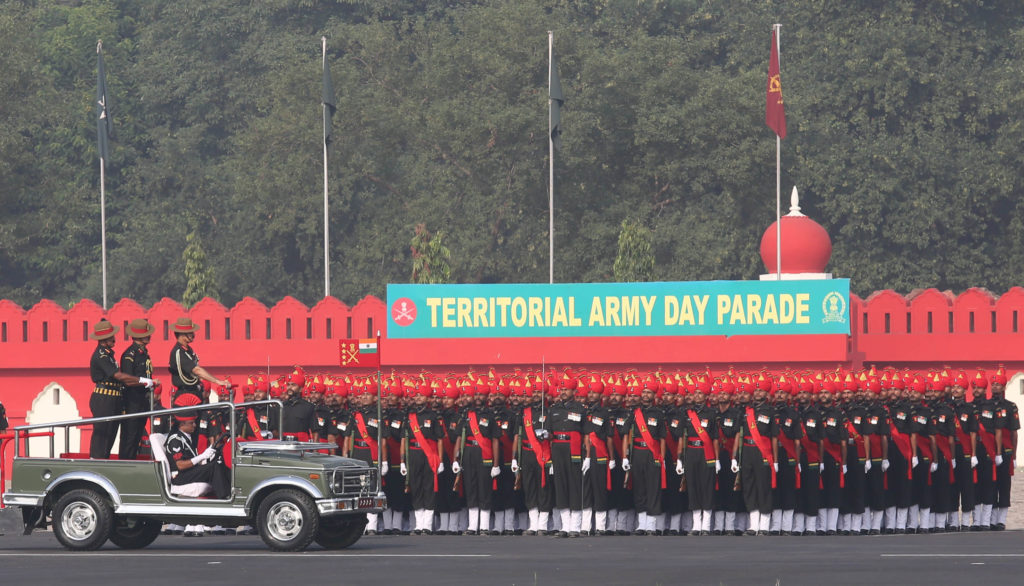 67th Anniversary of the Territorial Army Day Parade