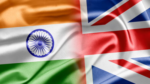 Indo UK Flag