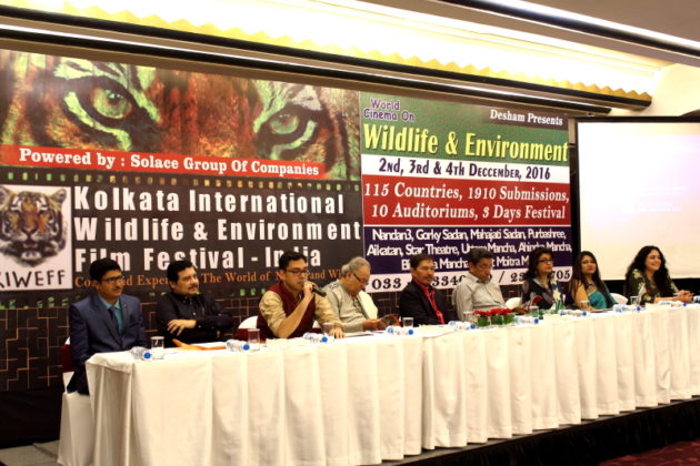Press Meet for Kolkata gets the Wildlife touch with 2nd Kolkata International wildlife & environment film festival to be held 2-4 Dec 2016