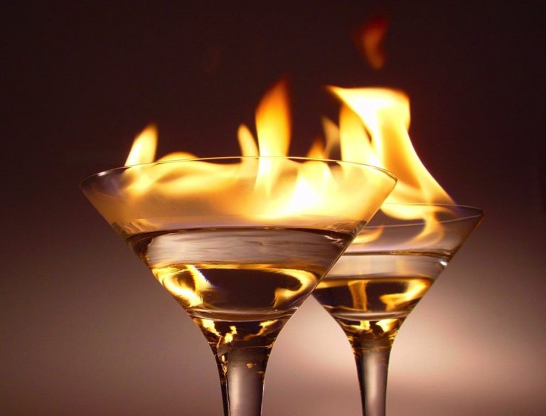 Liquor On Fire