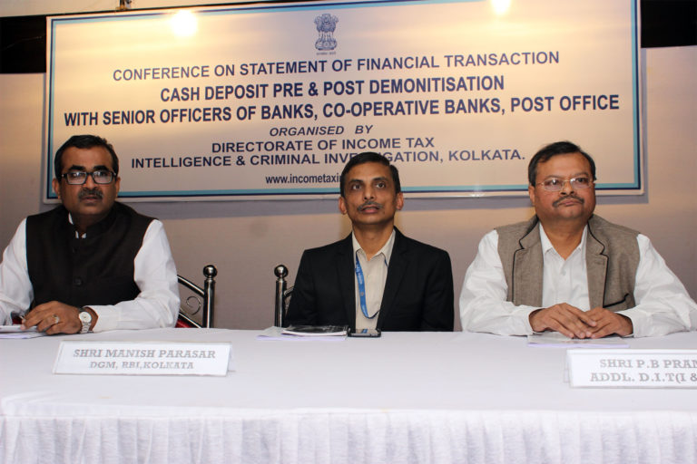 L-R-Vikram Sahay, Manish Parasar, P.B. Pramanik