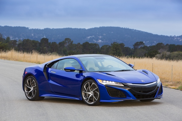 New Acura NSX in Nouvelle Blue