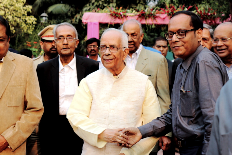 Suman Munshi Chief Editor IBG NEWS along with His Excellency Shri Keshrinath Tripathi Governor of West Bengal