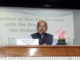 The Minister of State for Environment, Forest and Climate Change (Independent Charge), Shri Anil Madhav Dave holding a press conference on air pollution, in New Delhi on February 21, 2017. The Secretary, Ministry of Environment, Forest and Climate Change, Shri Ajay Narayan Jha and the Special Secretary, Ministry of Environment, Forest and Climate Change, Shri R.R. Rashmi are also seen.