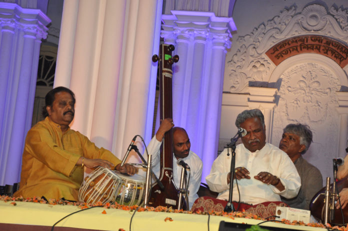 Classical singers performing at the event