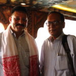 Left to Right Shri D. Chakraborty Director Assam House Kolkata With Suman Munshi Chief Editor IBG NEWS