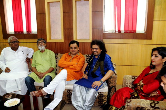 Shri Saugata Roy MP,Shri Bartya Basu MLA,Dr. Panchu Roy and Pandit Bikram Ghosh