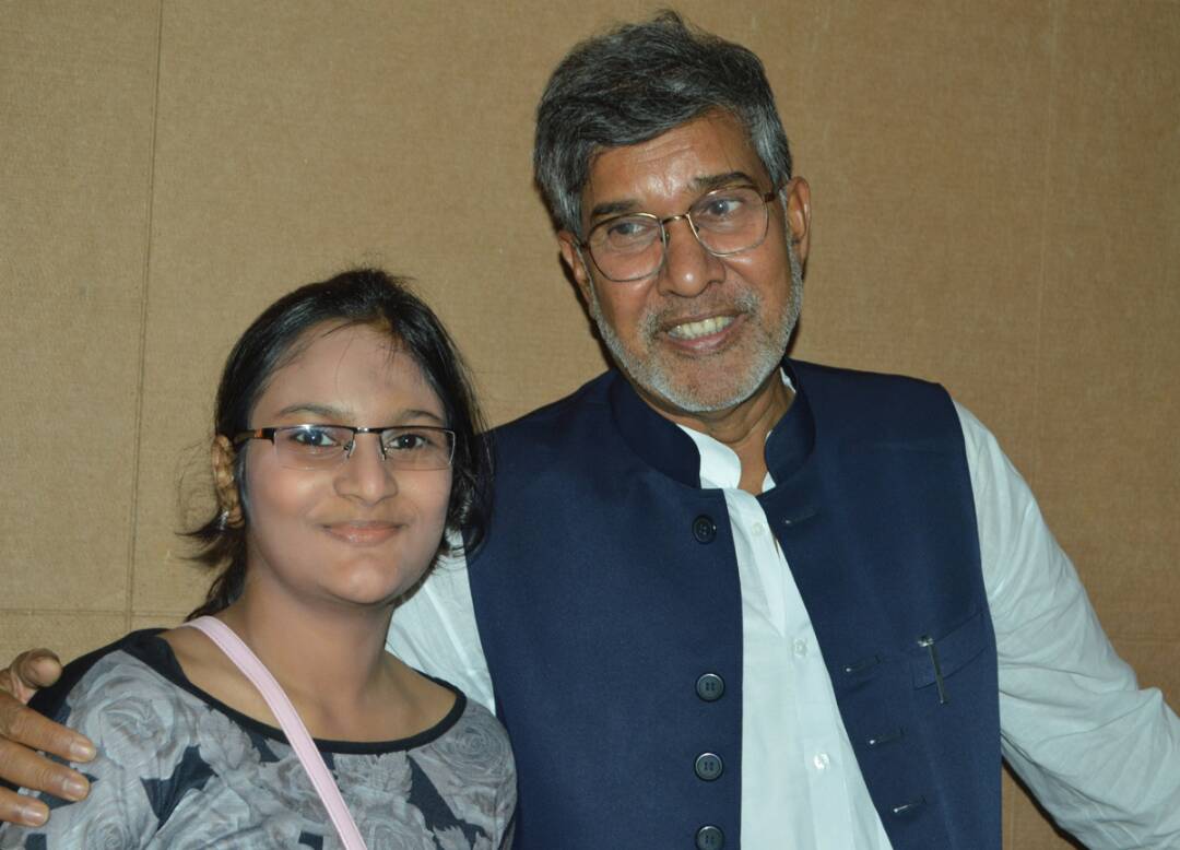 Sutithi Munshi,IBG NEWS & Kailash Satyarthi Noble Peace Prize Winner