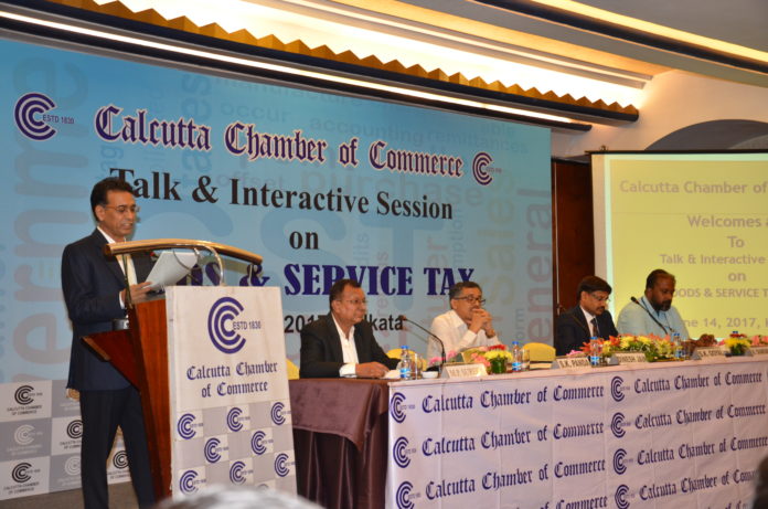Calcutta Chamber of Commerce President Mr.Dinesh Jain with Taxation Maestros as Guest of Honor