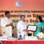 Award Ceremony - global tobacco control by the World Health Organisation