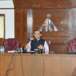 The Minister of State for Civil Aviation, Shri Jayant Sinha briefing the media on Digiyatra, in New Delhi on June 08, 2017.