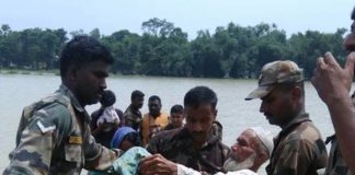 Indian Army at Bihar Flood