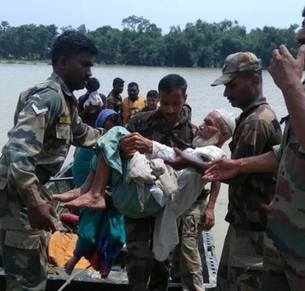 Indian Army at Bihar Flood