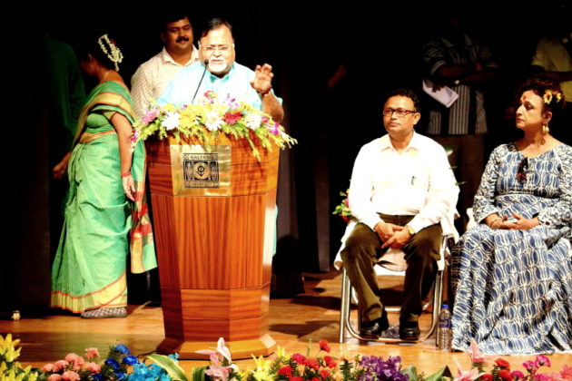 Dr. Partha Chatterjee Higher Education Minister at APJ Abdul Kalam Auditorium inauguration at University of Kalyani