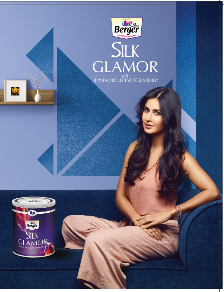 Katrina Kaif in Berger Silk Glamor