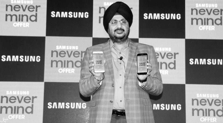 Samsung India - Special Puja offer Press Meet Photo Rajib Mukherjee