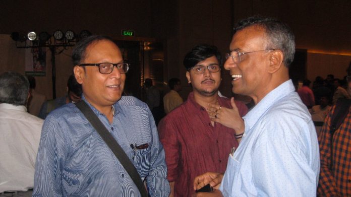 Suman Munshi with Chandra Sekhar Ghosh CMD Bandhan Bank